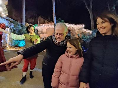 Salou vive la ilusión de la Navidad, con un 'Paraje mágico'