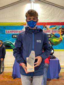 Sandro Portune se proclama subcampeón de España en la clase Techno Juvenil Sub15
