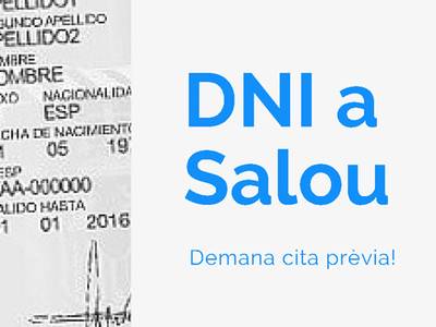 Se abre el plazo para solicitar la renovación del DNI en el Ayuntamiento de Salou