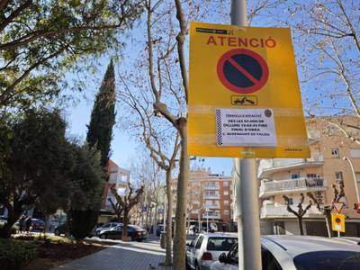 Se reanudan los trabajos de asfaltado de las calles Pont dels Estanyets y Berenguer de Palou