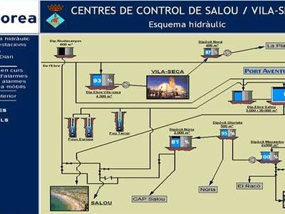 Sorea amplía el telecontrol en dos depósitos de agua para optimizar el servicio que se presta en Salou