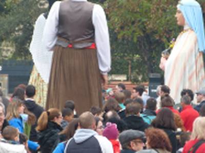 Trobada de Gegants i pedalada popular, plats forts del diumenge de Festa Major