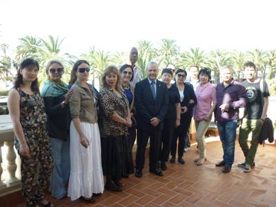 Turismo de Salou recibe una delegación de agentes turísticos de Kazajastán