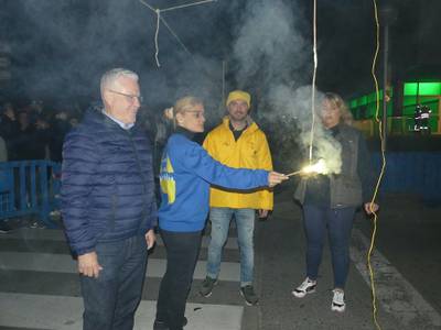 Un estallido de fuegos artificiales pone el punto final a la Fiesta Mayor de Invierno de Salou