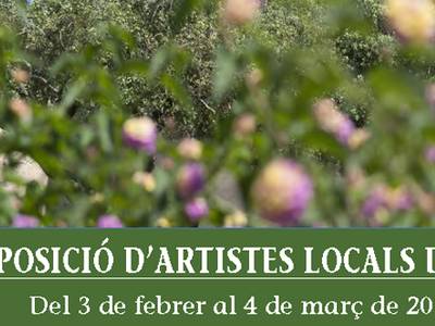 Una veintena de artistas locales se unen para demostrar la fuerza creativa y pictórica en la tradicional exposición de la Fiesta Mayor