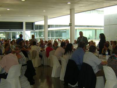 Unas 250 personas de Salou celebran conjuntamente en el TAS el Día Internacional de las Personas Mayores