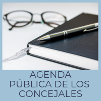 Agenda pública de los concejales