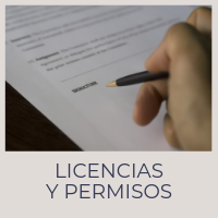 Licencias y permisos 