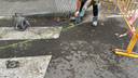 El Ayuntamiento de Salou amplía la acera de la calle Berenguer de Palou y renueva el arbolado y los servicios