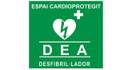 Desfibril·lador a la plaça Francesc Germà (Font Lluminosa)