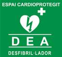 Desfibril·lador al pavelló municipal de Cap Salou